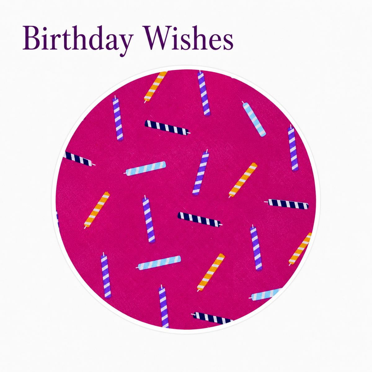 Birthday Wishes - Collar Slip