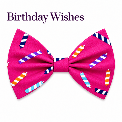 Birthday Wishes Bow Slip