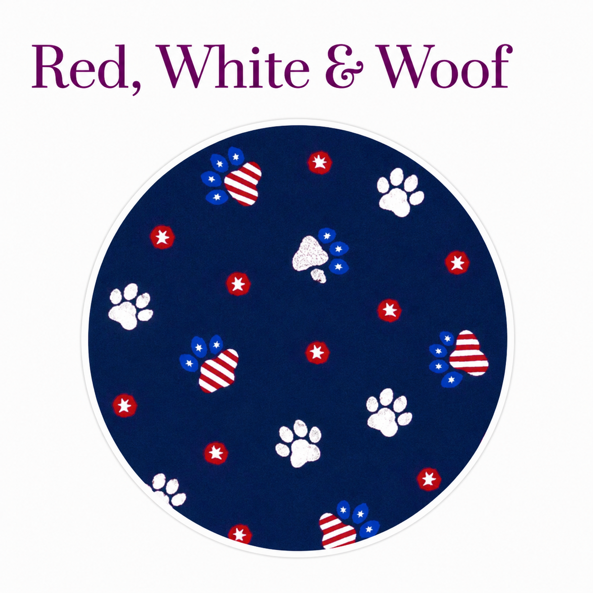 Red, White & Woof - Snuggle Set