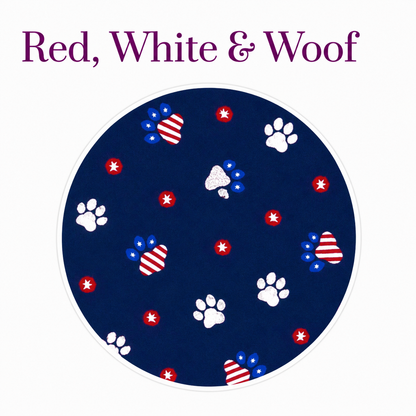 Red, White & Woof - Snuggle Set