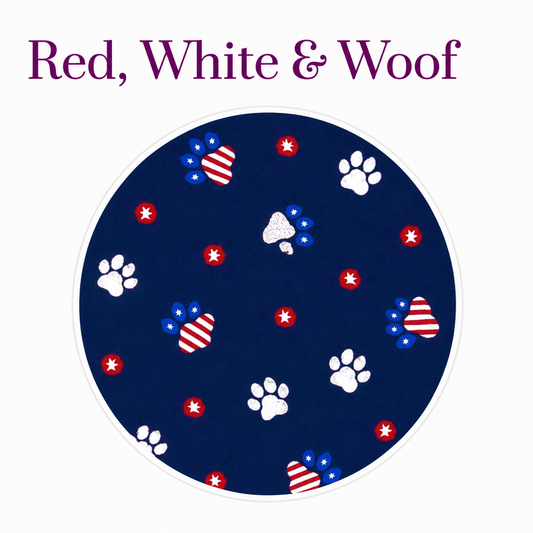 Red, White & Woof - Snuggle Set