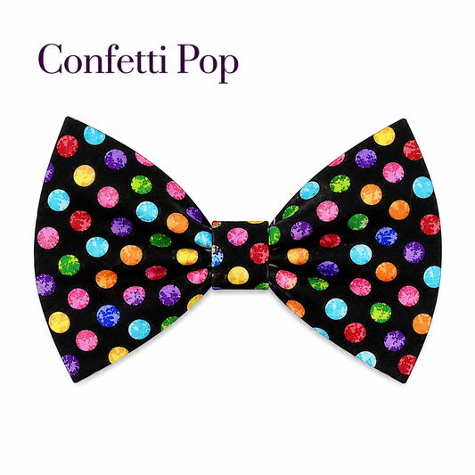 Confetti Pop Bow Slip