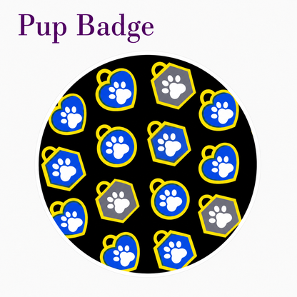 Pup Badge - Snuggle Set